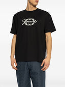 Tricou Givenchy, White Medallion Logo, Black