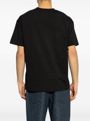 Tricou Givenchy, White Medallion Logo, Black