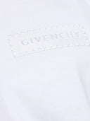 Tricou Givenchy, Small Logo Patch, Simple, White