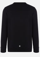 BLUZA GIVENCHY, White Logo, Negru