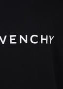 BLUZA GIVENCHY, White Logo, Negru