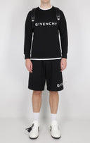 BLUZA GIVENCHY, White Logo, Negru
