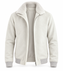 Jacheta PINI PARMA, collar bomber, Off White