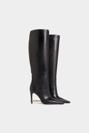 Cizme DSQUARED2, Metal Bar Heeled Boots, Negru
