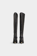 Cizme DSQUARED2, Metal Bar Heeled Boots, Negru