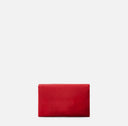 Geanta ELISABETTA FRANCHI, Velvet shoulder bag with crocodile print, Rosu