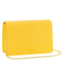 Geanta ELISABETTA FRANCHI,Logo shoulder strap,Yellow