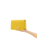 Geanta ELISABETTA FRANCHI,Logo shoulder strap,Yellow