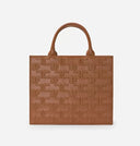 Geanta ELISABETTA FRANCHI, Bold Monogram small shopper Maro