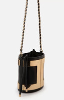 Geanta ELISABETTA FRANCHI, Bucket Bag, Negru