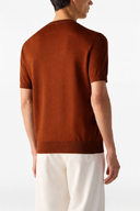 Tricou Zegna, Oasi cotton T-shirt, Brown