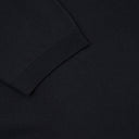 Tricou Paolo Pecora, Ribbed Collar, Knitted, Blue
