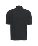 Tricou Paolo Pecora, Ribbed Collar, Knitted, Black