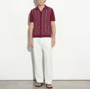 Tricou PAOLO PECORA, Loose Fit Cotton Red
