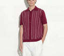 Tricou PAOLO PECORA, Loose Fit Cotton Red
