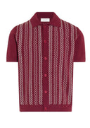 Tricou PAOLO PECORA, Loose Fit Cotton Red
