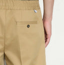 Bermude PAOLO PECORA,Bermuda Shorts with Elastic Belt in Cotton Rope