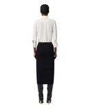Bluza ELISABETTA FRANCHI, Blouse with sash belt