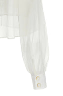 Camasa ELISABETTA FRANCHI, Organza shirt,  oversized fit