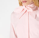 Camasa ELISABETTA FRANCHI, Cotton shirt with bow, Roz 4