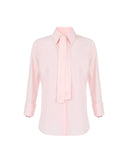 Camasa ELISABETTA FRANCHI, Cotton shirt with sashes