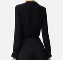 Body ELISABETTA FRANCHI,VISCOSE GEORGETTE BODYSUIT