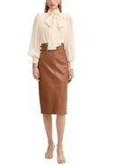 Top ELISABETTA FRANCHI, women's shirt Butter