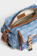 Geanta DSQUARED2 Monogram Crossbody. Blue