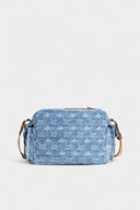Geanta DSQUARED2 Monogram Crossbody. Blue