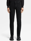 Jeans Zegna, Modern Style, Slin, Black