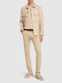 Jeans Zegna, Five Pocket, Cotton, Light Beige