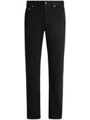 Jeans Zegna, Roccia, Slim Fit, Cotton, Straight Leg, Black