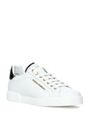 Sneakers Dolce & Gabbana, Portofino maxi pearl leather sneakers