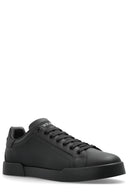 SNEAKERS DOLCE & GABBANA, Portofino Design, Simple, Full  Black