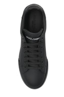 SNEAKERS DOLCE & GABBANA, Portofino Design, Simple, Full  Black