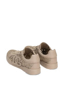 SNEAKERS DOLCE & GABBANA, Portofino Design, Lace Details, Sand Beige