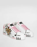Sneakers DOLCE & GABBANA, portofino light strobel base, Alb
