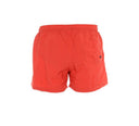 Short MARCELO BURLON, Insertie logo, Rosu