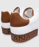 SNEAKERS DOLCE & GABBANA ,Calfskin Portofino, White
