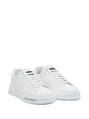 SNEAKERS DOLCE & GABBANA, Portofino, Black Logo, Full White