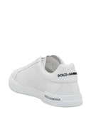 SNEAKERS DOLCE & GABBANA, Portofino, Black Logo, Full White