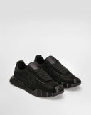 Sneakers DOLCE & GABBANA, DG Athletic sneakers in fabric and calfskin, All black