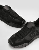 Sneakers DOLCE & GABBANA, DG Athletic sneakers in fabric and calfskin, All black