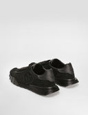 Sneakers DOLCE & GABBANA, DG Athletic sneakers in fabric and calfskin, All black