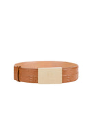 Curea ELISABETTA FRANCHI, Bold Monogram Belt, Maro