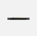 Curea ELISABETTA FRANCHI, Double face leather belt with logo, Reversibila