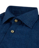 Camasa STENSTROMS, Dark blue Linen Shirt