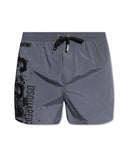 Short DSQUARED2, Insertie Icon Neagra