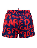 Short DSQUARED2, Insertie Icon Red