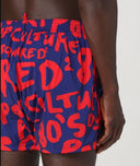 Short DSQUARED2, Insertie Icon Red